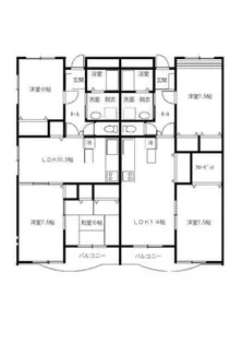 エトワール【101号室】の間取り