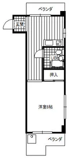はとビル【5階】の間取り