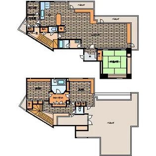 第10ふじい宅建ビル アームス中島公園【801号室】の間取り
