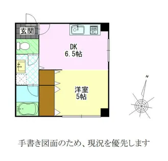 KYレジデンス【102号室】の間取り