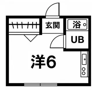 ハイツ泉涌寺【2階】の間取り