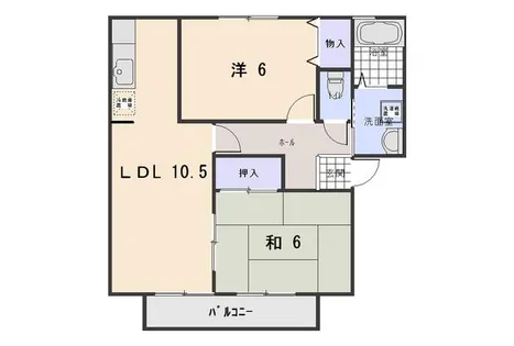 マリーノミキ【2階】の間取り