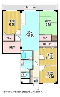 シャトレ21【3階】の間取り