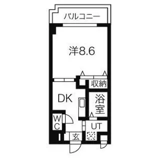 グランドール萩山【2階】の間取り