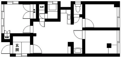 しみずビル【4階】の間取り