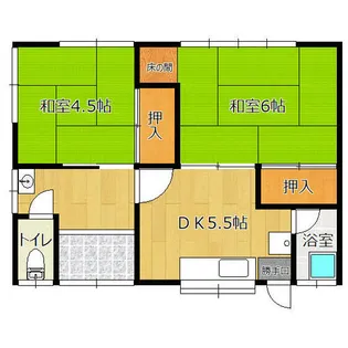 福岡県北九州市小倉南区蒲生1丁目【一戸建】の間取り