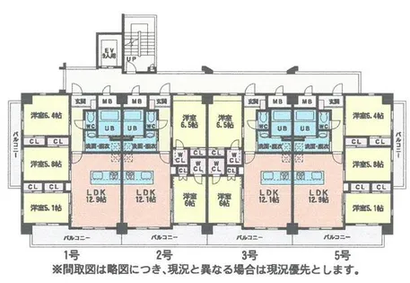 到津ヒルズ【701号室】の間取り