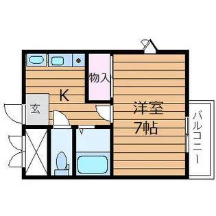 大阪府吹田市五月が丘北【マンション】の間取り