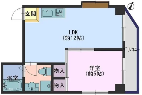 ビレッジスミダ【301号室】の間取り