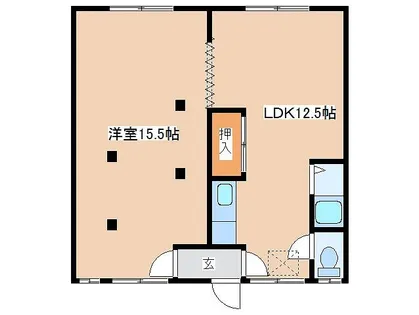 コーポさが【2階】の間取り