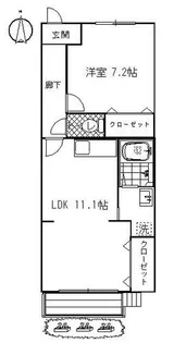 グランドソレイユ【1階】の間取り