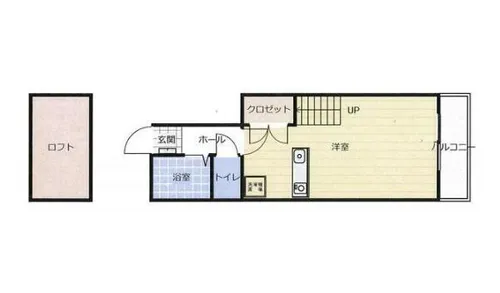 トータスヒル【1階】の間取り