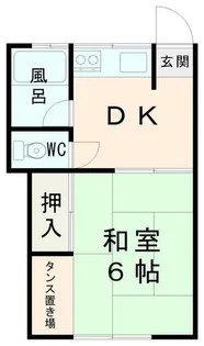 陽光ハイツ【103号室】の間取り