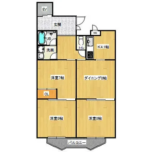 APPRECIATEIT【302号室】の間取り