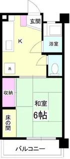 プレアール熊本【2階】の間取り