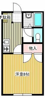 クワコーポ小川【1階】の間取り