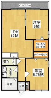 ガーデンハイム Ⅰ【202号室】の間取り