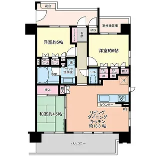 ネバーランド姫路西二階町【9階】の間取り