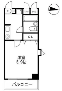 プリオール三宮【2階】の間取り