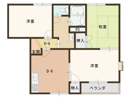 ブランシェ下森A【202号室】の間取り