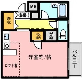 KSH【306号室】の間取り