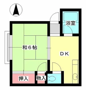 メゾンアスカ 南棟【1階】の間取り