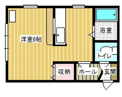 メゾンLatte【106号室】の間取り