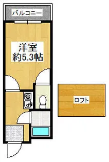 MAYUMIヨーロピアン3番館104【104号室】の間取り