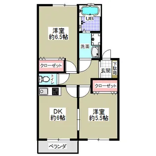 紅葉ヶ丘フォーテックⅡ【2階】の間取り
