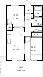 オオギハウス【1階】の間取り