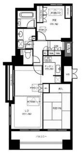 ルネス・ピース四条烏丸【907号室】の間取り