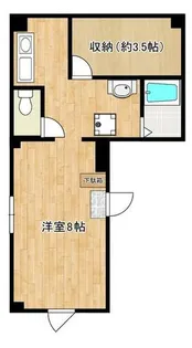 泉マンション【301号室】の間取り