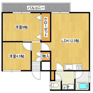 野中ビル【7階】の間取り