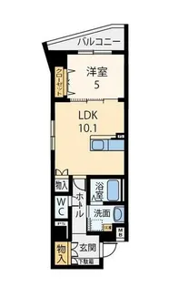 パルフェ神宮前【8階】の間取り