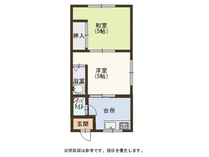 兵庫県神戸市兵庫区五宮町【アパート】の間取り