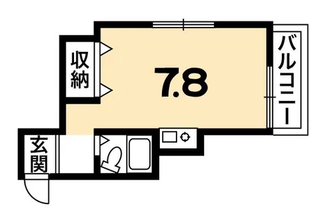ラクティー大宅【3階】の間取り