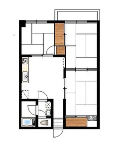 角田ビル大田町【403号室】の間取り