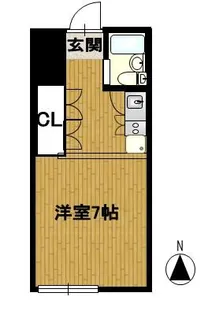 fメゾン振甫【1階】の間取り