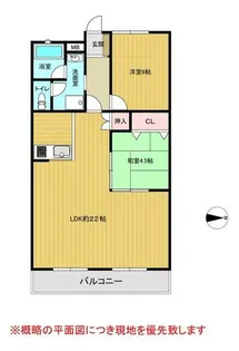 兵庫県姫路市西今宿3丁目【マンション】の間取り