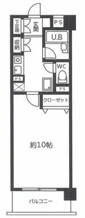 ハイツ北夙川【1階】の間取り