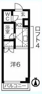 ビレッジアートむろらん【509号室】の間取り