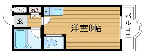 リブレ吹田【3階】の間取り