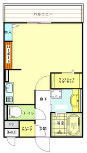 カピラⅡ【2階】の間取り