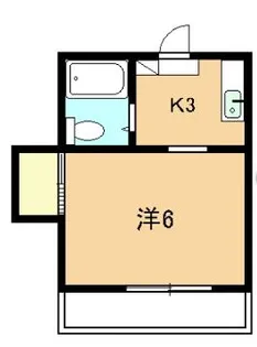 シーリングコート【203号室】の間取り