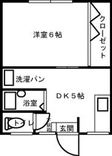 たから荘【A-4号室】の間取り