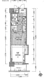 ロイヤル谷町【3階】の間取り