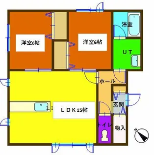 エスポワール【202号室】の間取り