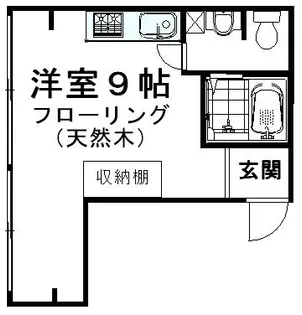 伸幸ビル【2階】の間取り