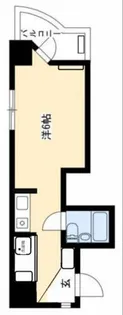 チサンマンション丸の内第六【1004号室】の間取り