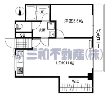 岡ビル【3階】の間取り
